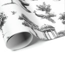 Buscar grabado papel de regalo Toile de jouy