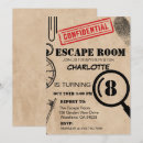 Buscar escape invitaciones Para niños