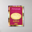 Buscar pie lienzos Tarta de manzana