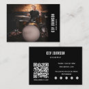 Buscar banda música de tarjetas de visita Minimalista