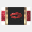 Buscar beso rojo pegatinas Lápiz labial
