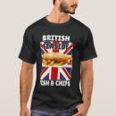 Buscar patatas fritas camisetas Británico