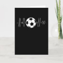 Buscar balón de fútbol tarjetas Divertido