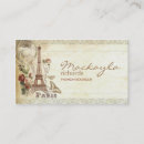 Buscar vintage parís tarjetas de visita Moda