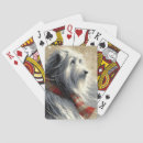 Buscar barbudo barajas de cartas Perro