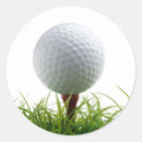 Buscar bola golf pegatinas Césped