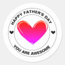 Buscar día del padre pegatinas Adorable