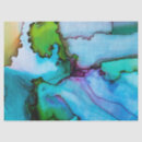 Buscar turquesa brillante papel de seda Abstracto