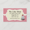 Buscar cake tarjetas de visita Negocios