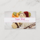 Buscar postre tarjetas de visita Chocolate