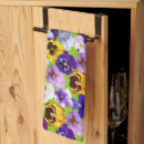 Buscar pensamiento paños de cocina Flores