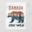 Buscar oso grizzly postales Retro