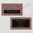 Buscar arte pop tarjetas de visita Patrón