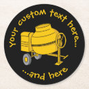 Buscar hormigón posavasos Mezclador de hormigón