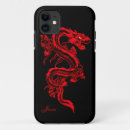Buscar dragón rojo iphone fundas Criatura mítica