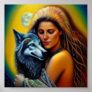 Buscar lobo tribal posters Luna