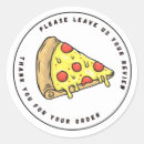 Buscar comida para llevar pegatinas Pizza