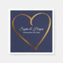 Buscar corazón azul servilletas Para ellos