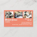 Buscar barbero tarjetas de visita Elegante