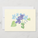 Buscar viola tarjetas Botánico