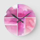 Buscar hand painted relojes de pared Abstract