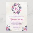 Buscar debut invitaciones Rosa