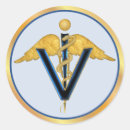 Buscar veterinaria pegatinas Caduceus