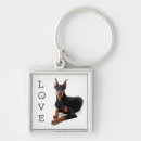 Buscar doberman pinscher llaveros Perro