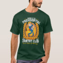 Buscar dibujo animado del golf camisetas Divertido