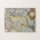 Buscar mapa de gran bretaña puzzles Vintage