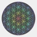 Buscar flor de la vida pegatinas Geometría
