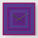 Buscar berenjena relojes de pared Ciruela