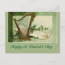 Buscar erin tarjetas Irish harp