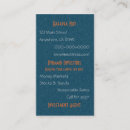 Buscar egipcio tarjetas de visita Oro