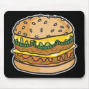 Buscar hamburguesa alfombrillas de raton Vintage
