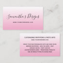 Buscar promociones tarjetas de visita Para ella