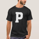 Buscar letra p camisetas Capital