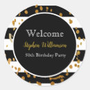 Buscar oro pegatinas Cincuenta