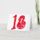 Buscar dieciocho tarjetas General y unisex