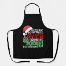 Buscar cerveza delantales Feliz navidad