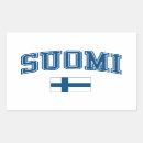 Buscar bandera de finlandia pegatinas Azul