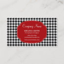Buscar modelo rojo tarjetas de visita Elegante