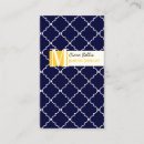 Buscar diseño náutico tarjetas de visita Azul