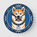 Buscar perro del dibujo animado relojes de pared Animal