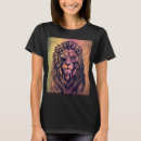 Buscar león mujer camisetas Angustiado