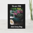 Buscar bodas plata de tarjetas de aniversario Esposo