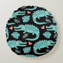 Buscar cocodrilo lindo cojines Divertido