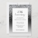 Buscar elegante boda aniversario invitaciones Simple