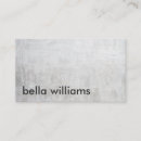 Buscar hormigón tarjetas de visita Moderno