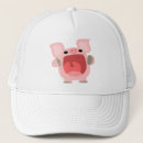 Buscar cerdo camionero gorras Rosa